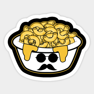 Mac and cheese Dad Sticker